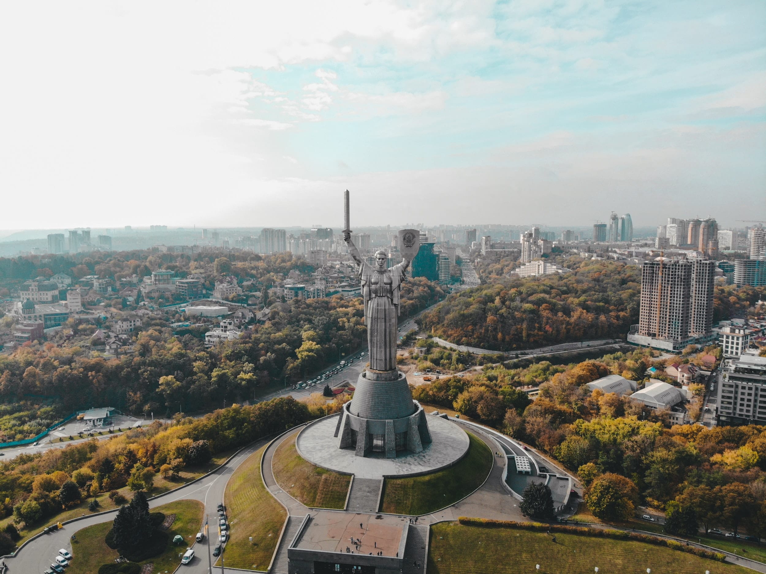 Ukrainian Language - Motherland Statue Kyiv